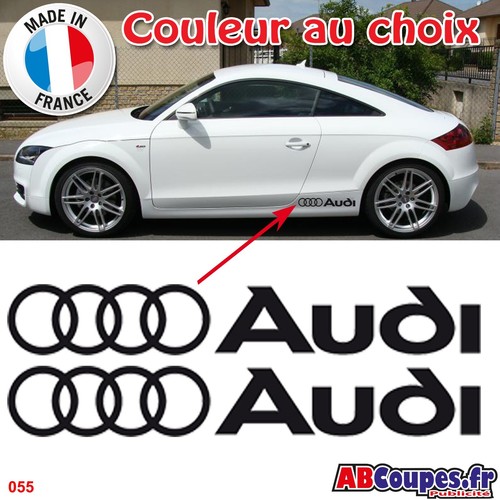 Stickers bas caisse - audi,