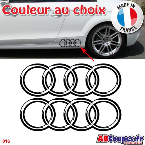 Stickers bas caisse audi - de,